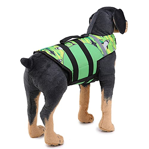 LIMESI Chaleco Salvavidas Ajustable para Perros Salvavidas de Seguridad Chaleco Reflectante para Mascotas Salvavidas Perro Chaleco de Natación Chaleco Flotante-S