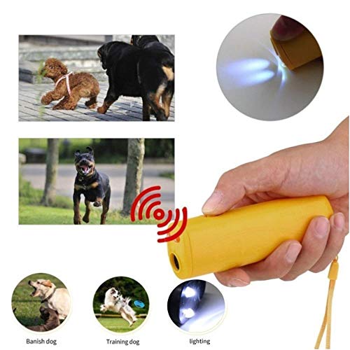 LLD Pet Dog - Aparato de entrenamiento por ultrasonido 3 en 1 para control