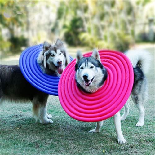 LUOWAN Collar isabelino para Perros y Gatos, Collar de recuperación de Cono de Cuello de Mascota de Espuma Epe para cirugía de lamido Anti-mordida, Collar electrónico Protector de curación de heridas