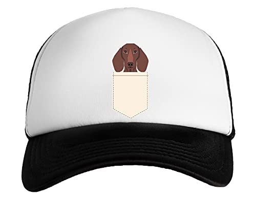 Luxogo Gaitero - Perro Tejonero, Weener Perro, Wiener Perro, Mascota Retrato, Chorizo Perro, Mascota Gorra Snapback De Béisbol para Niños y Niñas Boys Girls Baseball Cap