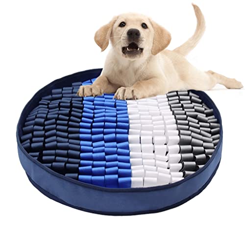 LVLUOKJ Colchoneta de adiestramiento para Perros, Cuenco a Prueba de Golondrinas para Perros y Gatos, Manta de Consumo energético para Mascotas (Color : SniffingPad+lickingPad)