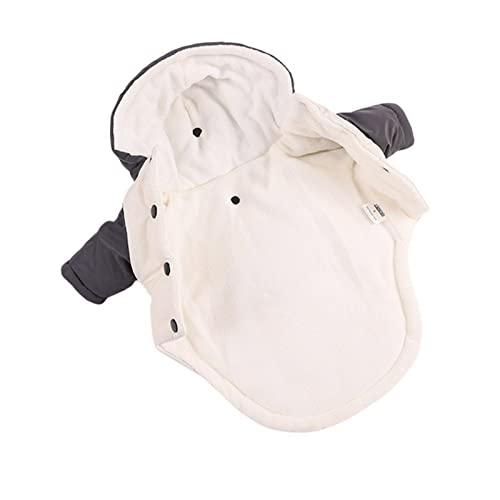 Maritown Abrigos Impermeables para Perros con arnés para Perros pequeños medianos, Chaqueta de Perro Caliente de Invierno Ropa para Perros para Chihuahua Bulldog francés Yorkshire