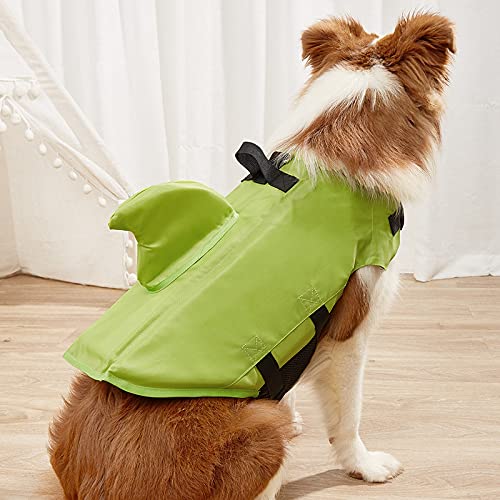 Mascota Perro Chaleco salvavidas Perro Verano Natación Chaleco con forma de tiburón Ropa de seguridad Chaleco para perros Para Bulldog francés Productos para perros Traje de baño para playa Piscina