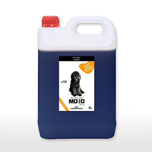 MD-10 COLLECTION Champú Perro de Aguas Pelo Negro (5 LTR)