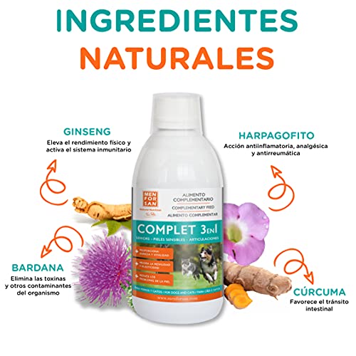 MENFORSAN Alimento Complementario Complet 3en1 Perros y Gatos 500ml