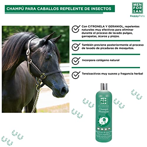 MENFORSAN Champú repelente con citronela Caballos - 1L