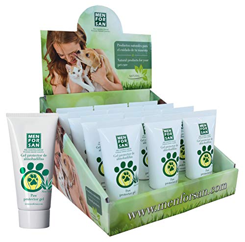 MENFORSAN Expositor Gel Protector De Almohadillas Perros Y Gatos - 12 unid