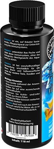 MICROBE-LIFT Artemiss - Estimulante inmunológico para Peces para acuarios de Agua Dulce y Salada, Producto de Cuidado a Base de Hierbas, Potencia y fortalece el Sistema inmunológico
