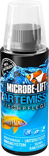 MICROBE-LIFT Artemiss - Estimulante inmunológico para Peces para acuarios de Agua Dulce y Salada, Producto de Cuidado a Base de Hierbas, Potencia y fortalece el Sistema inmunológico