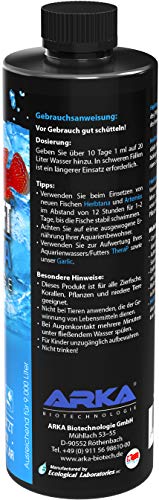 MICROBE-LIFT Herbtana - Estimulante inmunológico para Peces para acuarios de Agua Dulce y Salada, Producto de Cuidado a Base de Hierbas, Potencia y fortalece el Sistema inmunológico