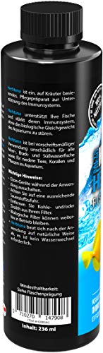 MICROBE-LIFT Herbtana - Estimulante inmunológico para Peces para acuarios de Agua Dulce y Salada, Producto de Cuidado a Base de Hierbas, Potencia y fortalece el Sistema inmunológico