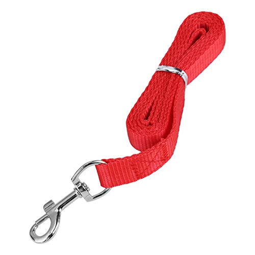 minifinker Correa para Mochila para Mascotas, Mochila roja para Mascotas, Mochila para Perros de poliéster, para Perros pequeños para Viajar, Hacer Ejercicio al Aire Libre(Red, L)