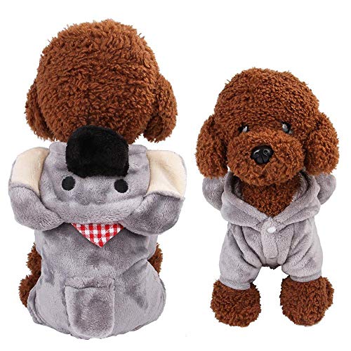 Miwaimao La nueva ropa para mascotas de terciopelo coral Dongkuan Yiwu de cuatro patas de dibujos animados ropa para perro de perro de la marca B04207 Lion, XS