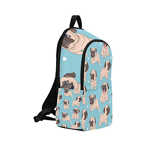 Mochila de Trabajo, Lindo Animal de Dibujos Animados, Mascota, Perro, Barro Amasado, Duradera, Resistente al Agua, clásica, para Hombre