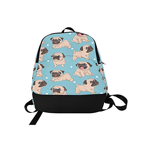 Mochila de Trabajo, Lindo Animal de Dibujos Animados, Mascota, Perro, Barro Amasado, Duradera, Resistente al Agua, clásica, para Hombre