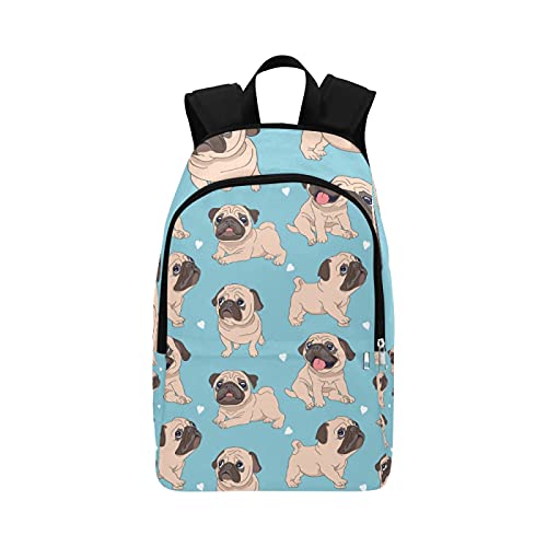 Mochila de Trabajo, Lindo Animal de Dibujos Animados, Mascota, Perro, Barro Amasado, Duradera, Resistente al Agua, clásica, para Hombre