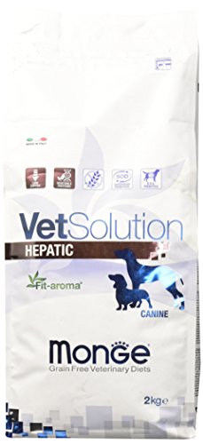 MONGE Vetsolution perro hepática KG. 2 alimentos secos para perros