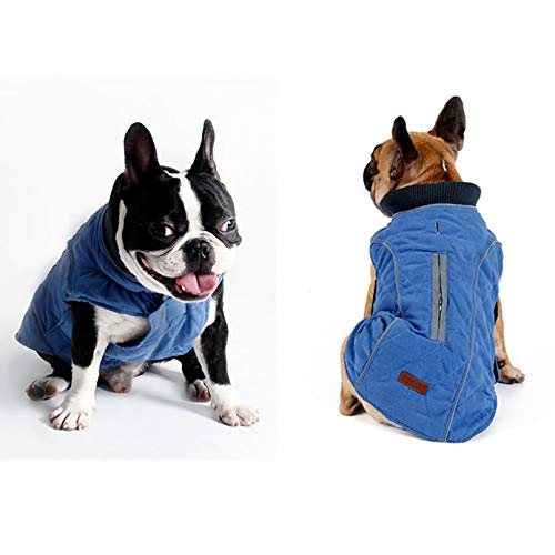 N / A Ropa para Perros Chaqueta para Perros Ropa de Invierno para Perros Grandes Chaqueta Yorkshire Terrier Abrigos cálidos para Perros para Perros Grandes Manténgase Caliente otoño Invierno