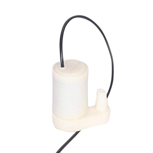 NA Desarrollado Tanques Bomba de Agua Bomba de Agua Sumergible Micro USB for los Peces del Acuario Fuente Accesorios DC 5V 2-3L / Accesorios Min (Color : White)