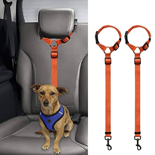 NA Pet coche cuerda de seguridad anillo perro coche cinturón de seguridad asiento trasero mano cuerda 2pcs/paquete