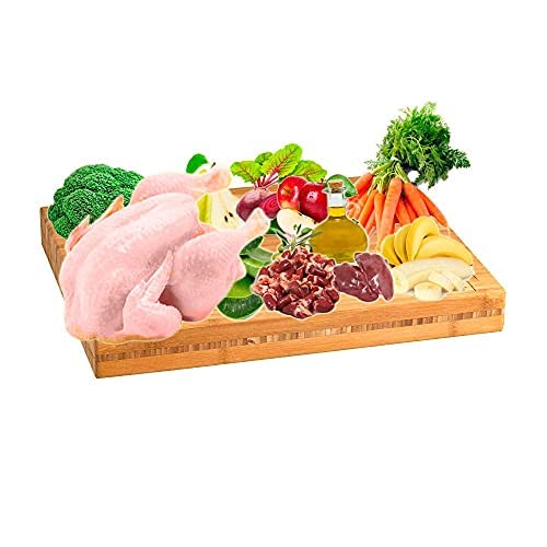 NATURABARF | Menú monoproteico de Pavo para Perros pequeños, medianos y Grandes (7.2 kg)