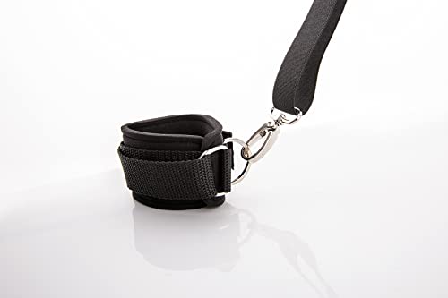 NATURE PET FlexiPander arnés de manejo con sujeción Pectoral/arnés de Entrenamiento/arnés de rehabilitación para Perros con Problemas de Cadera y Patas traseras (XS, Negro)