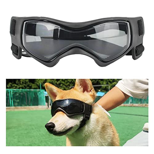 NC NC Gafas para Perros, Gafas para Mascotas de Raza Pequeña Y Mediana, Gafas para Cosplay, Accesorios para Fotos - Negro