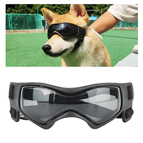 NC NC Gafas para Perros, Gafas para Mascotas de Raza Pequeña Y Mediana, Gafas para Cosplay, Accesorios para Fotos - Negro