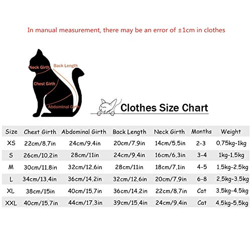 NELIT Sphynx Cat Ropa Cálido Suéter de Cuello Alto Pies de Pelo Cat Ropa de Gato-Café pies Cortos_L