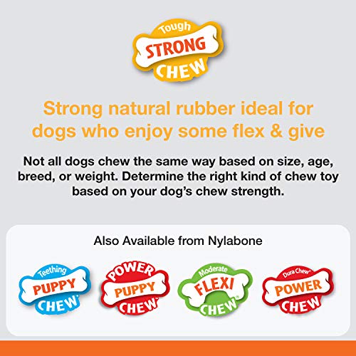 Nylabone Fuerte Bacon Cheeseburger Perro Chew