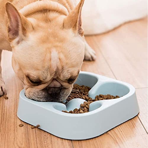 OEUKJI Alimentador de Mascotas Alimentador Lento Cuenco Alimento y Agua Alimentación Bloat Tope Interactivo Puzzle Cats Bowl Non Skid Pet Bowls (Size : A)