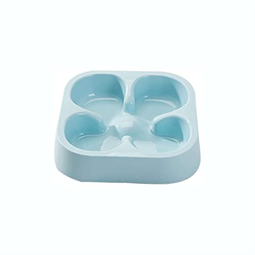 OEUKJI Alimentador de Mascotas Alimentador Lento Cuenco Alimento y Agua Alimentación Bloat Tope Interactivo Puzzle Cats Bowl Non Skid Pet Bowls (Size : A)