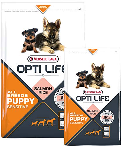 Opti Life Puppy Sensitive pienso para cachorros 2,5 kg