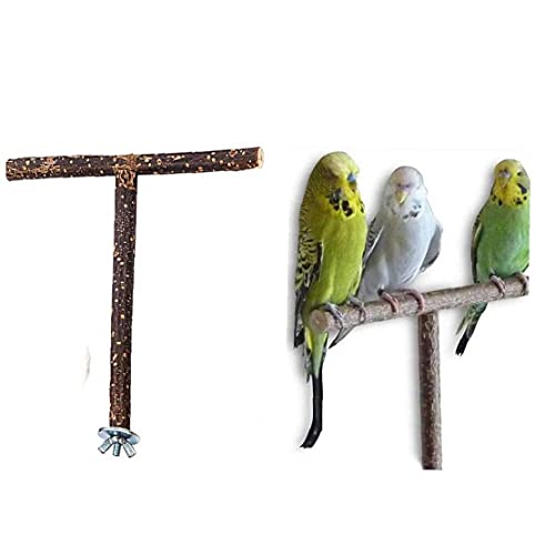 Pájaro perca de stands perchas cuerda del juguete loro soporte Chew Toy Rascar con una cuerda de la jaula de decoración para los pinzones loros Conure Para Parakeet de Budgie Cacatúas Lovebirds para