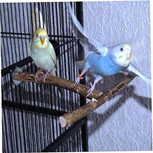 Pájaro perca de stands perchas cuerda del juguete loro soporte Chew Toy Rascar con una cuerda de la jaula de decoración para los pinzones loros Conure Para Parakeet de Budgie Cacatúas Lovebirds para