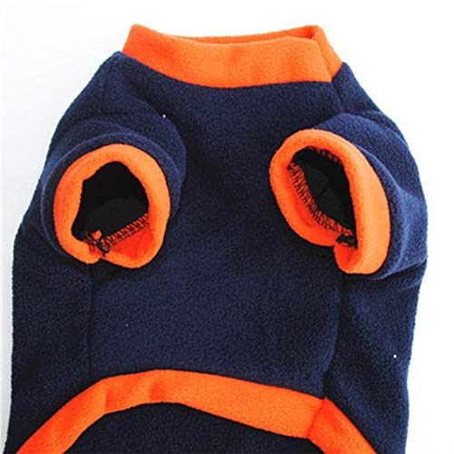 PANPAN Disfraz de calabaza para mascotas de Halloween, talla XS (azul) suministros para gatos y perros