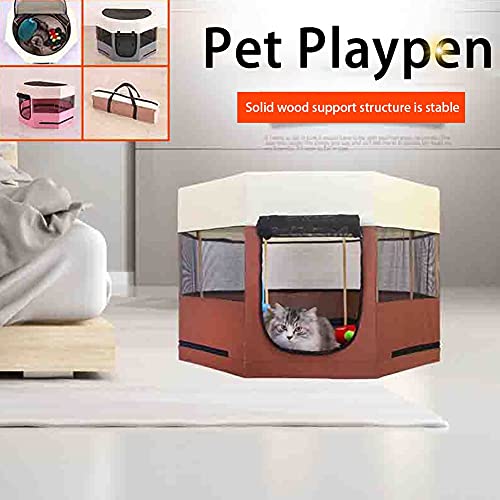 Parque interior para perros Perros Gatos Impermeable Viaje Tienda de Tienda Cerca Peña Playpen Yarda Portátil Plegable Casa Grandes Casa con cremallera Jaula al aire libre Oxford Paño Jaula Valla Corr