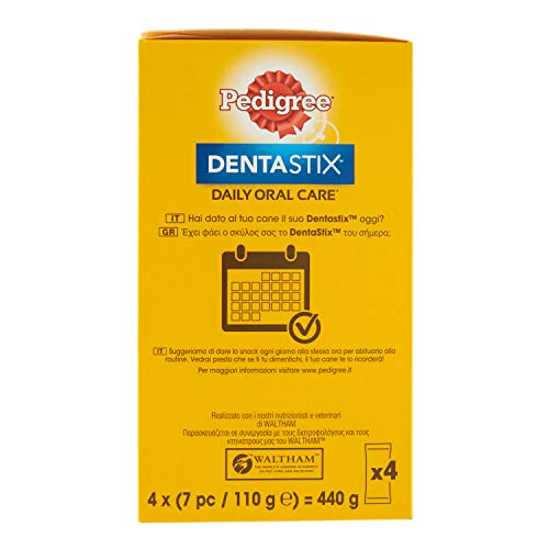 Pedigree Pack de Dentastix de uso Diario para la Limpieza Dental de Perros Pequeños (28ud)