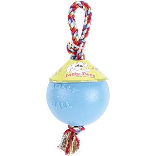 Pelota de Juguete Jolly Romp-N-Roll para Mascotas, 15 cm, Azul Claro