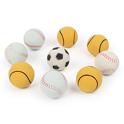 Pelota Perro 45mm Béisbol Fútbol Pelota De Tenis Juguete para Perros Juguete para Mascotas Juguete para Perros Juguete Divertido Perro Cachorro Perro Grande Aleatorio