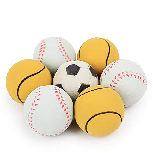 Pelota Perro 45mm Béisbol Fútbol Pelota De Tenis Juguete para Perros Juguete para Mascotas Juguete para Perros Juguete Divertido Perro Cachorro Perro Grande Aleatorio