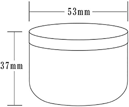 Pequeño cremación Urnas for Humanos, perro, gato, Otros Metal pequeño recuerdo urnas color caramelo, se puede llevar alrededor de la cremación urna for cenizas (largo 53 mm, altura 37 mm) la cremación