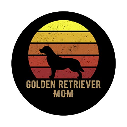 Perro Golden Retriever Mamá Madre PopSockets PopGrip: Agarre intercambiable para Teléfonos y Tabletas