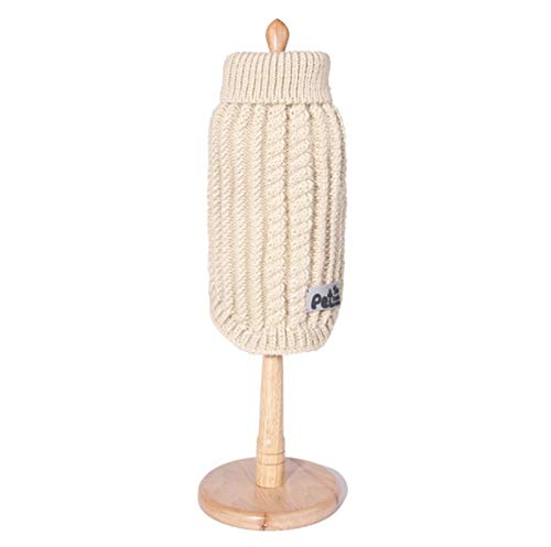 Perro Mascota Knitsweater Suéter Invierno Cálido Perro Gato Jerseys Ropa,Pequeño Perro Gato Chihuahua Otoño Invierno Suéter Prendas De Punto Ropa Blusa Traje,A-S