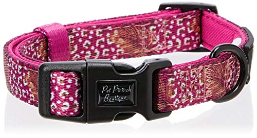 Pet Pooch Boutique Berry Palms Collar para Perro, pequeño, 0.3 kg