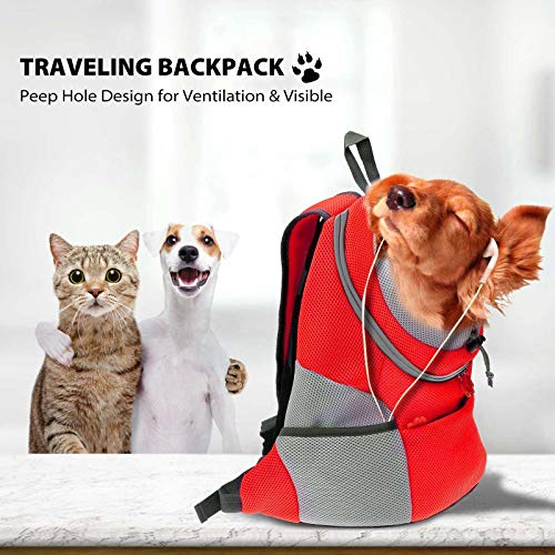 PETCUTE Mochila para Perros Mochila Bolsos para Perros pequeños transportador de Perros portabebés para Perros