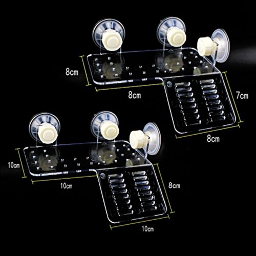 PETSOLA Acuario Tanque Reptil Turtle Pier Basking Terrace Isla Foating Platform - S