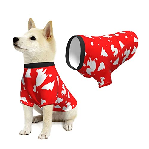 Pijamas Suaves para Mascotas Era Victoriana Arte Floral Cachorro Perro Traje Informal Ropa para Mascotas Sudaderas con Capucha Ropa de Abrigo para Mascotas