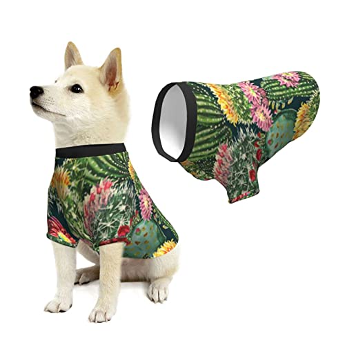 Pijamas Suaves para Mascotas, Pintura de colibrí Volador, Ropa Informal para Cachorros, Perros, Ropa para Mascotas, Sudaderas con Capucha, Ropa de Abrigo para Mascotas