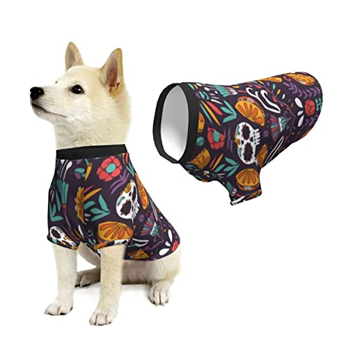 Pijamas Suaves para Mascotas, tiburón Colorido, Cachorro Submarino para Perros, Atuendo Informal, Ropa para Mascotas, Sudaderas con Capucha, Ropa cálida para Mascotas